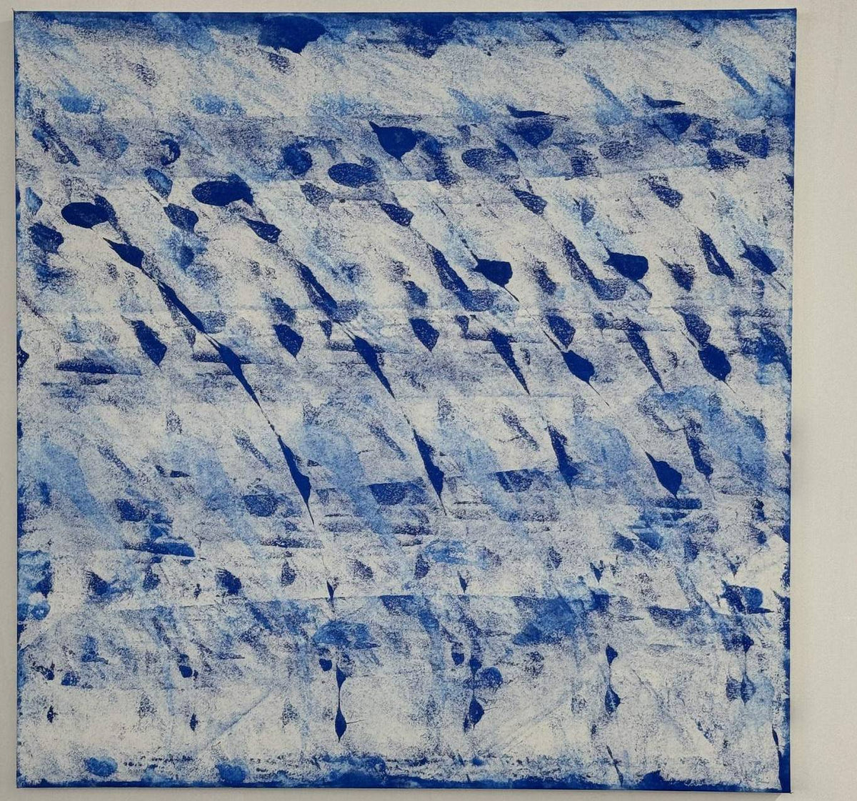 Crashing Waves, original acrylic painting by Charles Black, catalogue number 005