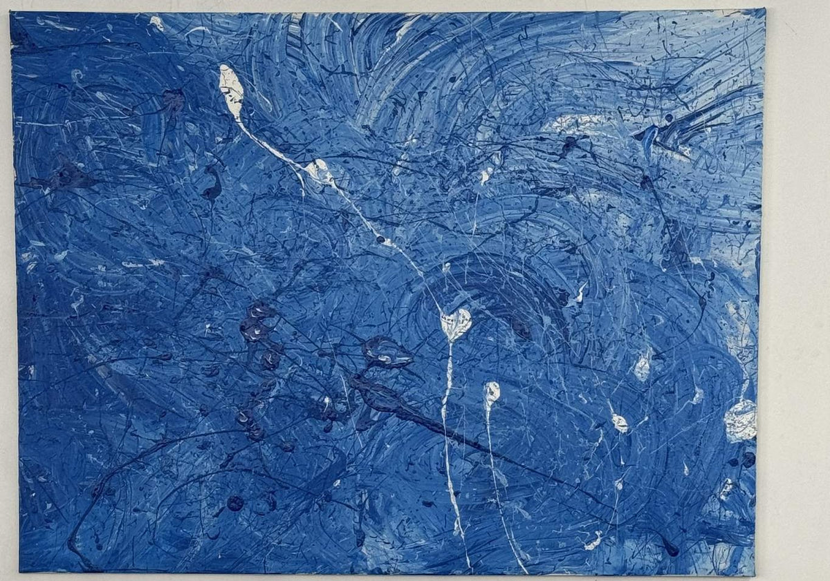 Splash, original acrylic painting by Charles Black, catalogue number 020