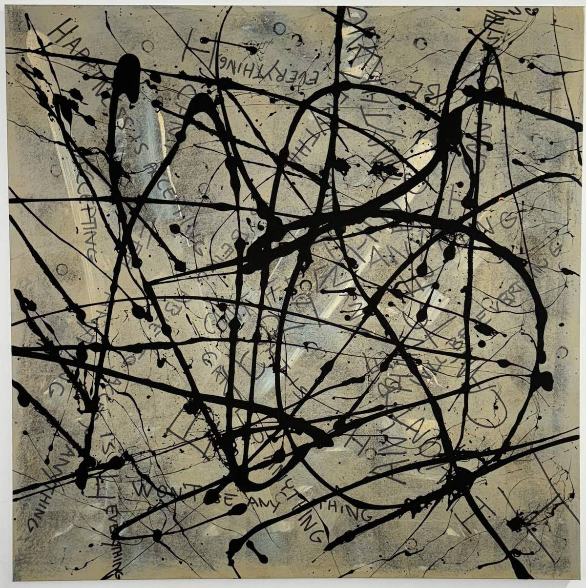 Love B, 48 by 48 inches