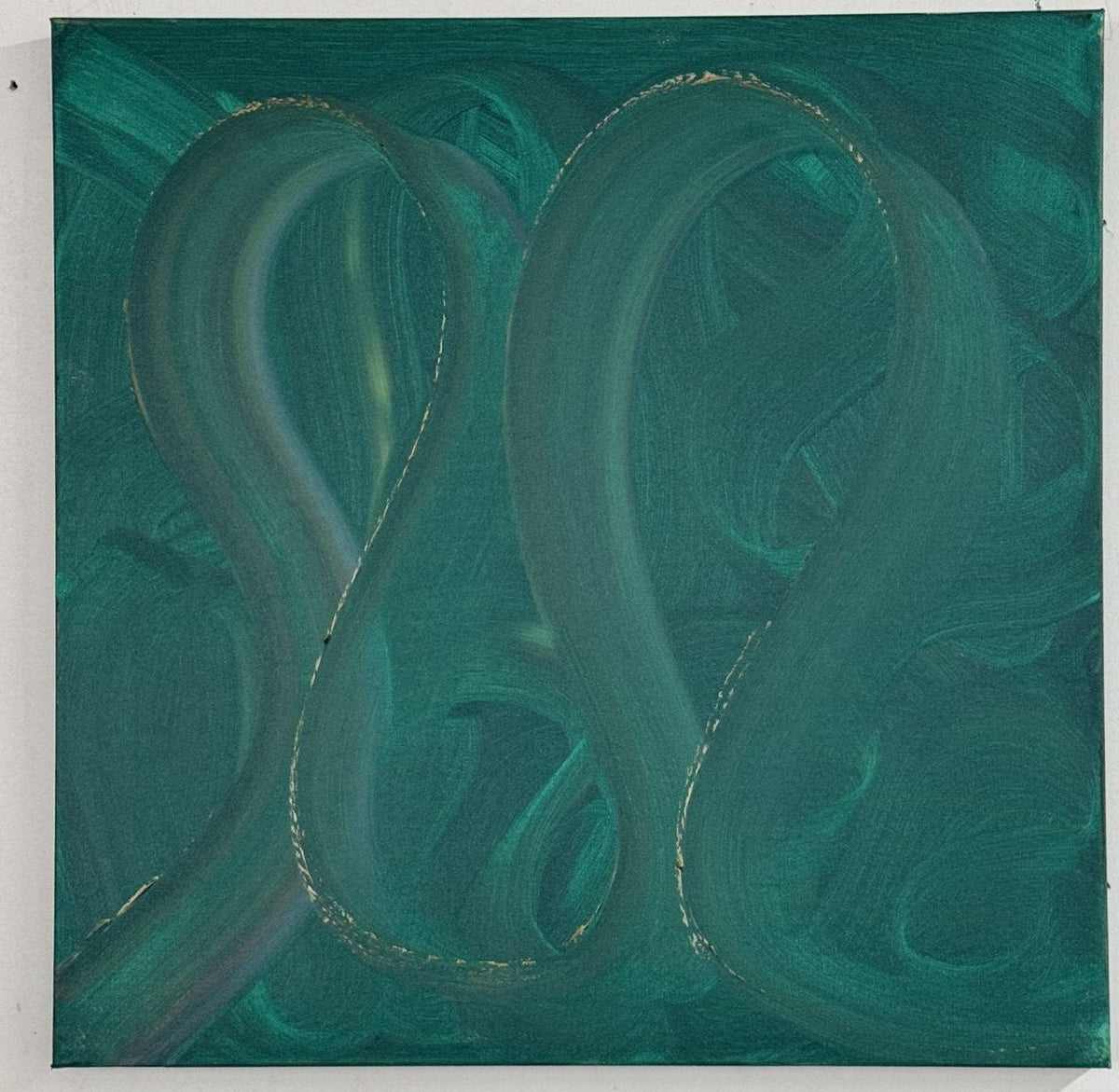 Rubberbands, 24 by 24 inches