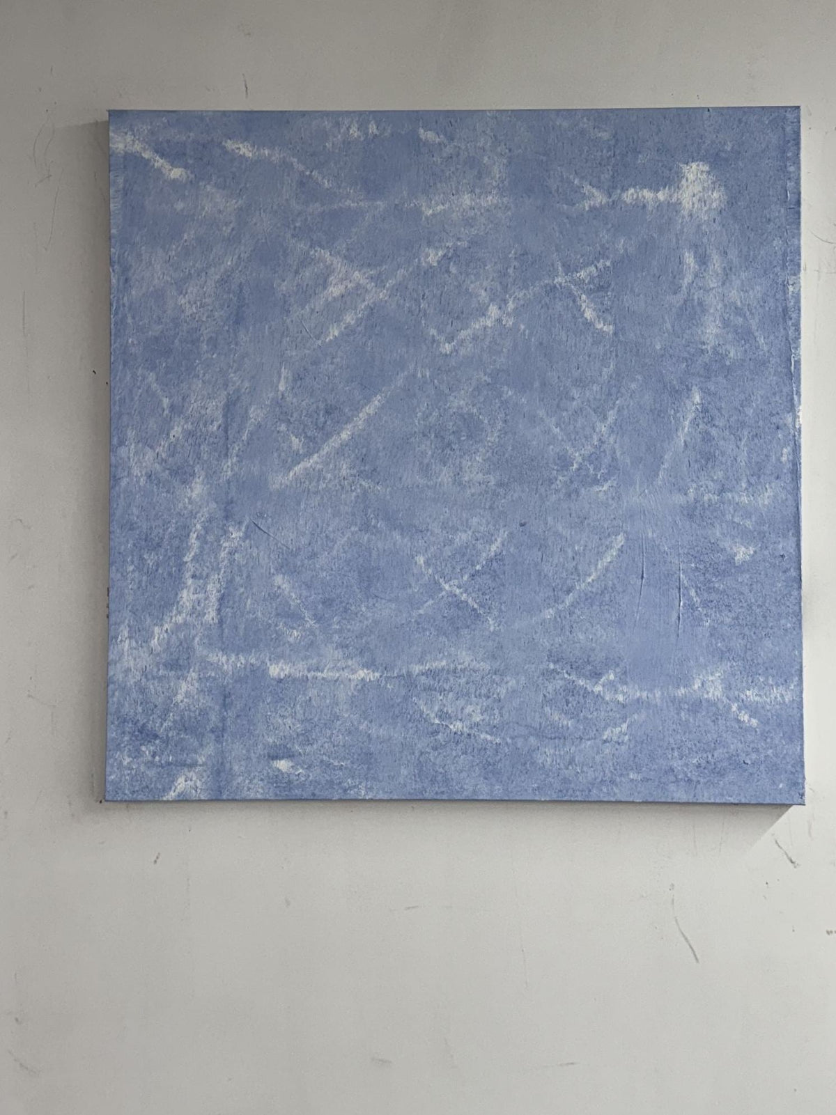 Blue Lines, original acrylic painting by Charles Black, catalogue number 012