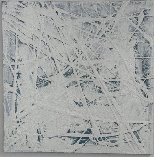 White Washed, original acrylic painting by Charles Black, catalogue number 014