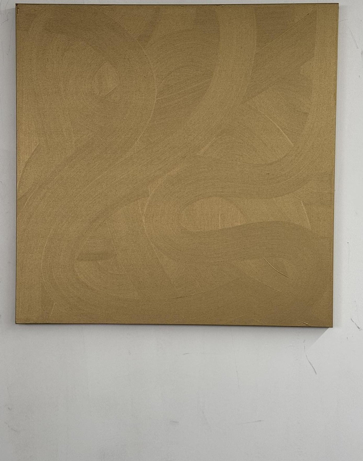 Gold Motion, original acrylic painting by Charles Black, catalogue number 016
