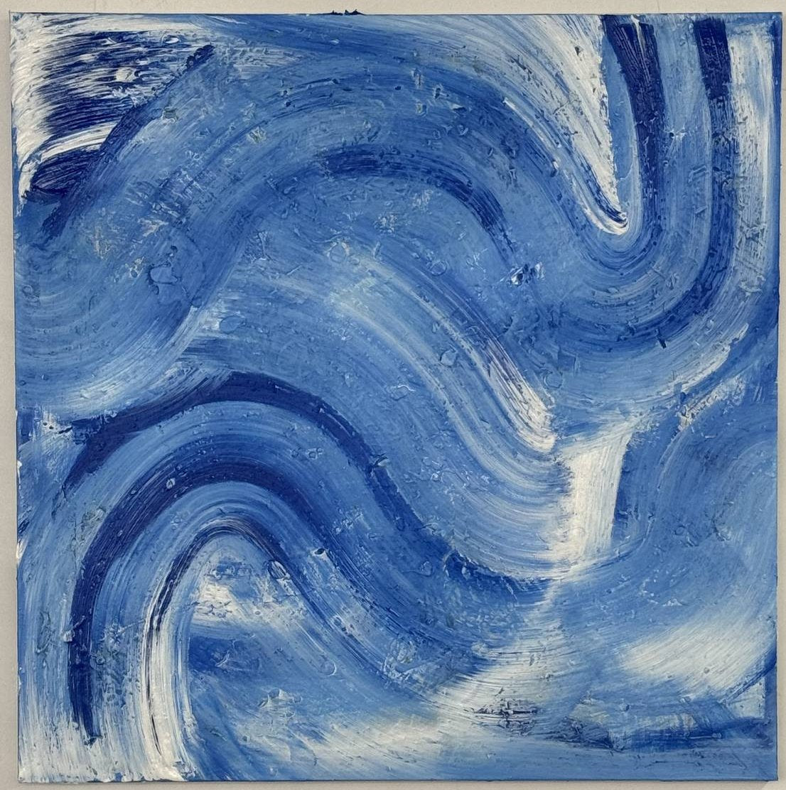 Waves Crashing, original acrylic painting by Charles Black, catalogue number 017