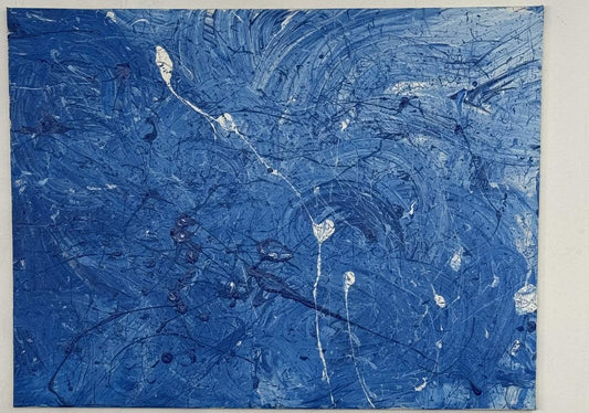 Splash, original acrylic painting by Charles Black, catalogue number 020
