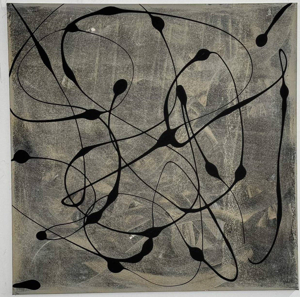 Follow the Maze, original acrylic painting by Charles Black, catalogue number 032