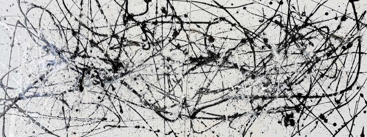 Untitled, original acrylic painting by Charles Black, catalogue number 034