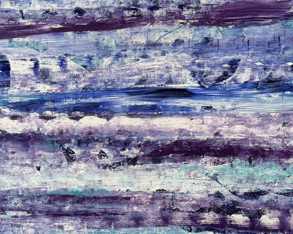 Untitled, original acrylic painting by Charles Black, catalogue number 037
