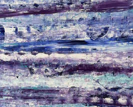 Untitled, original acrylic painting by Charles Black, catalogue number 037