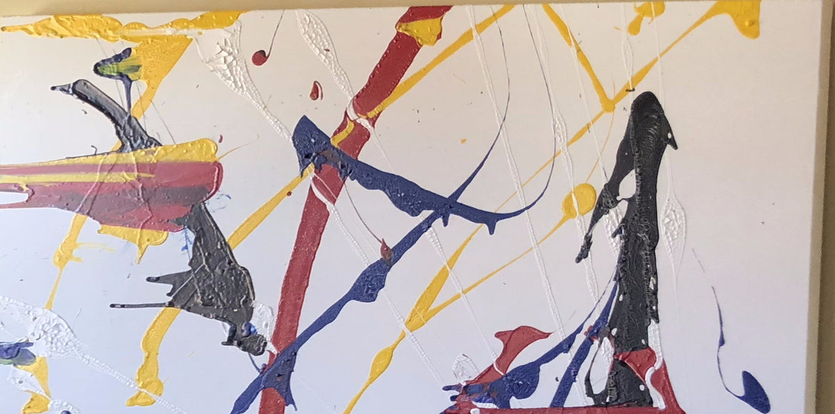 Untitled No. 044 — acrylic on canvas by Charles Black, 2018