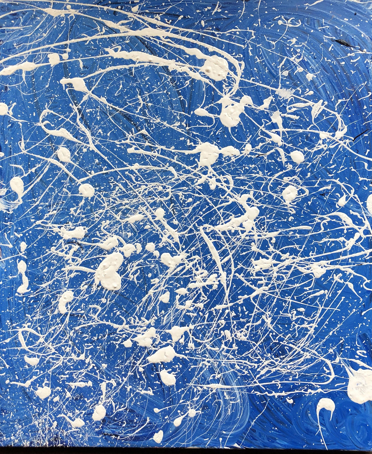 Untitled No. 046 — acrylic on canvas by Charles Black, 2018
