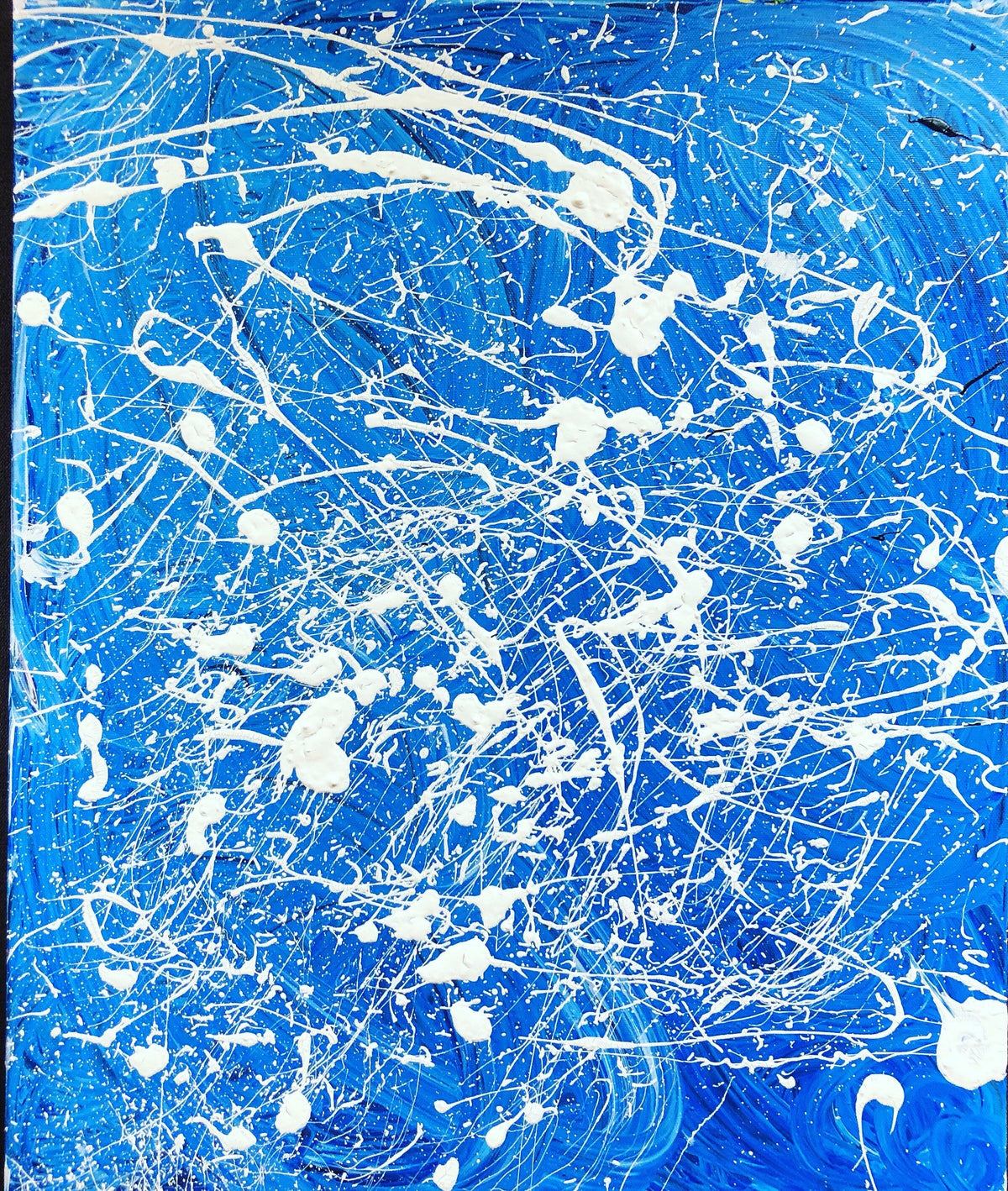 Untitled No. 046 — acrylic on canvas by Charles Black, 2018
