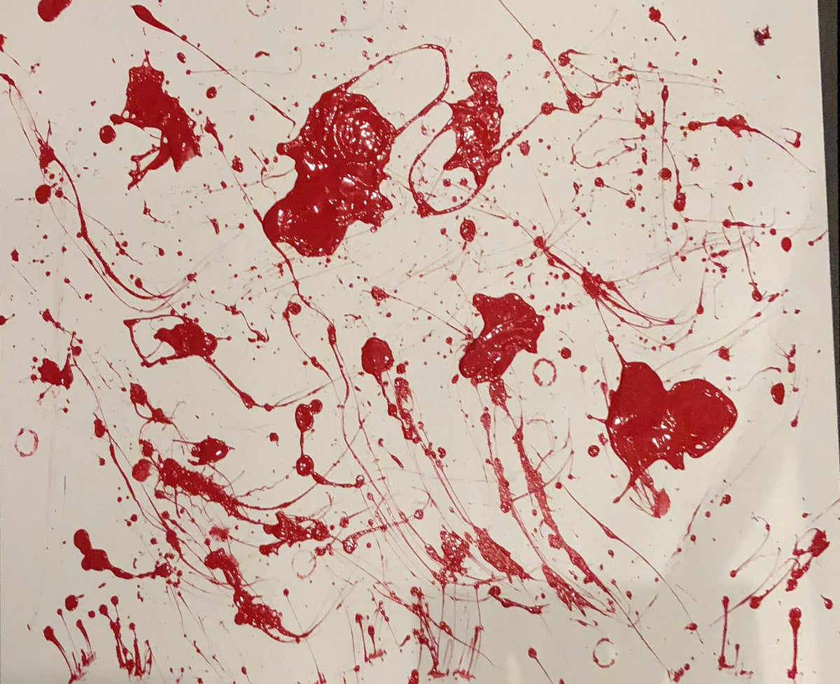 Untitled No. 049 — acrylic on canvas by Charles Black, 2018