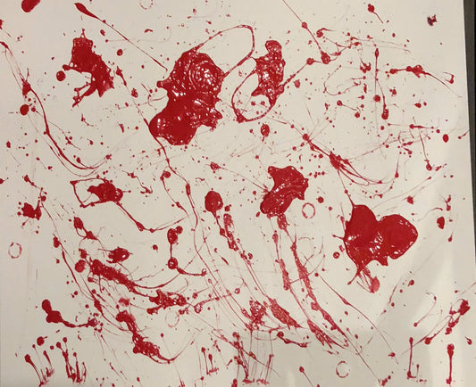Untitled No. 049 — acrylic on canvas by Charles Black, 2018