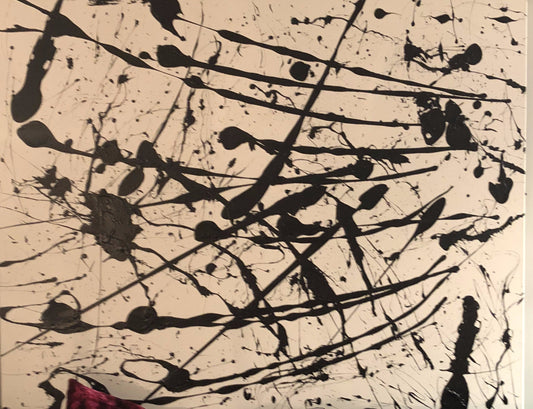 Untitled No. 052 — acrylic on canvas by Charles Black, 2018