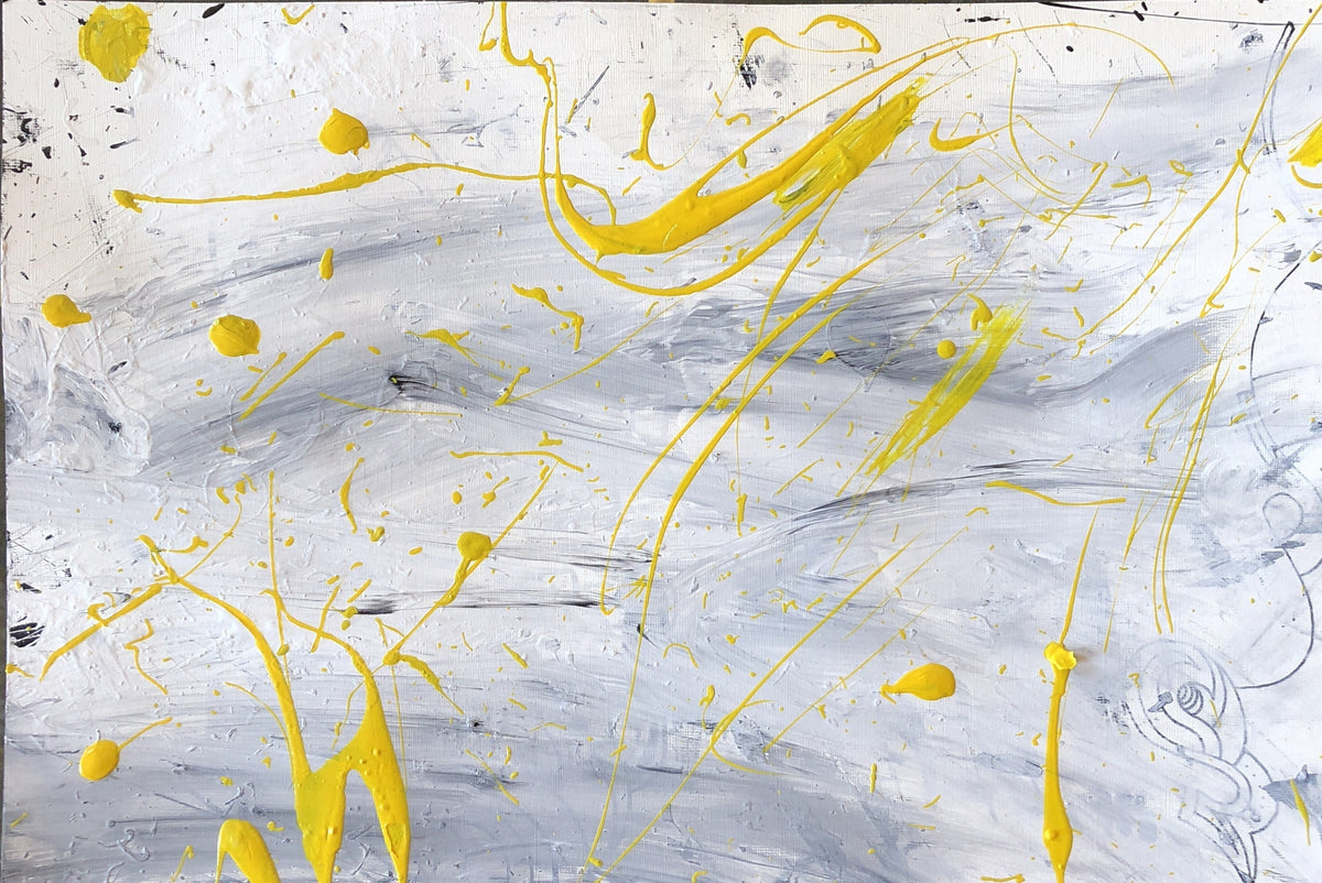 Untitled No. 055 — acrylic on paper by Charles Black, 2018