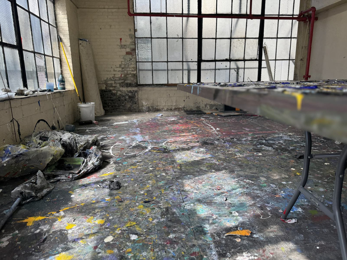 The Charles Black painting studio in morning light — ABB Collective