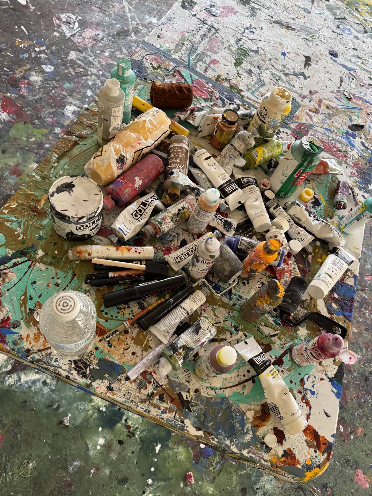 The table, from above