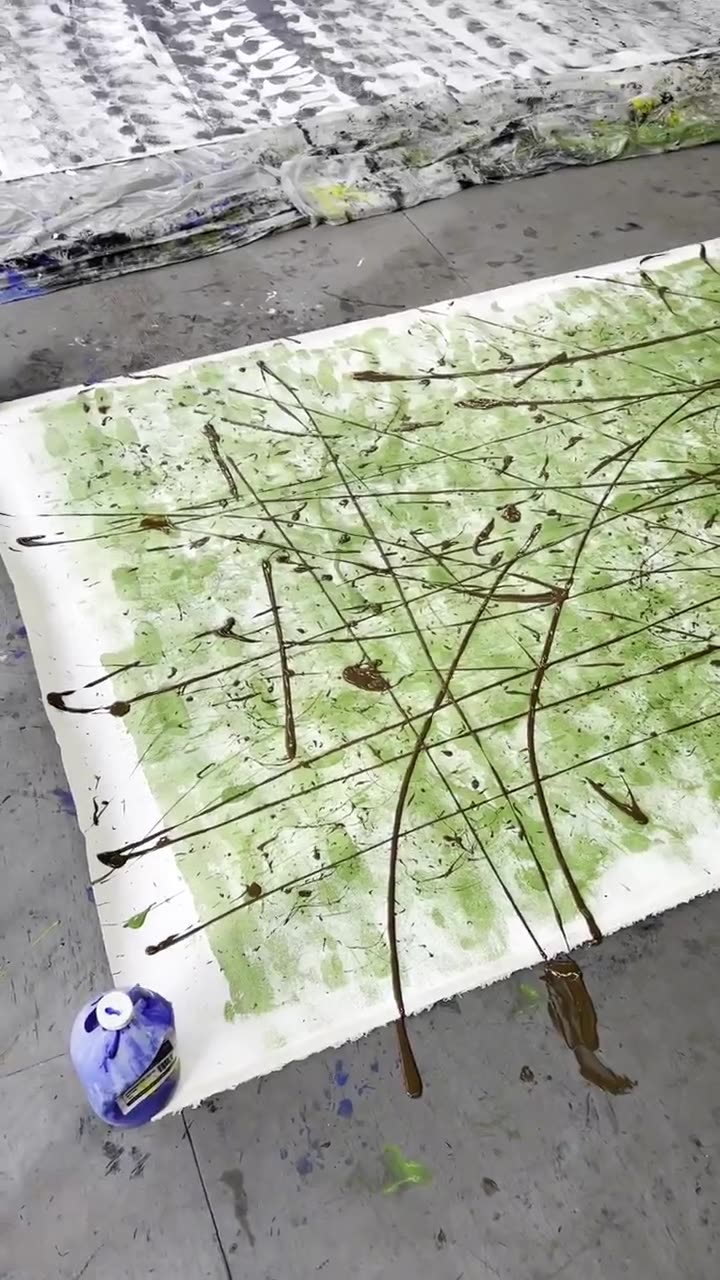 Green, then black lines