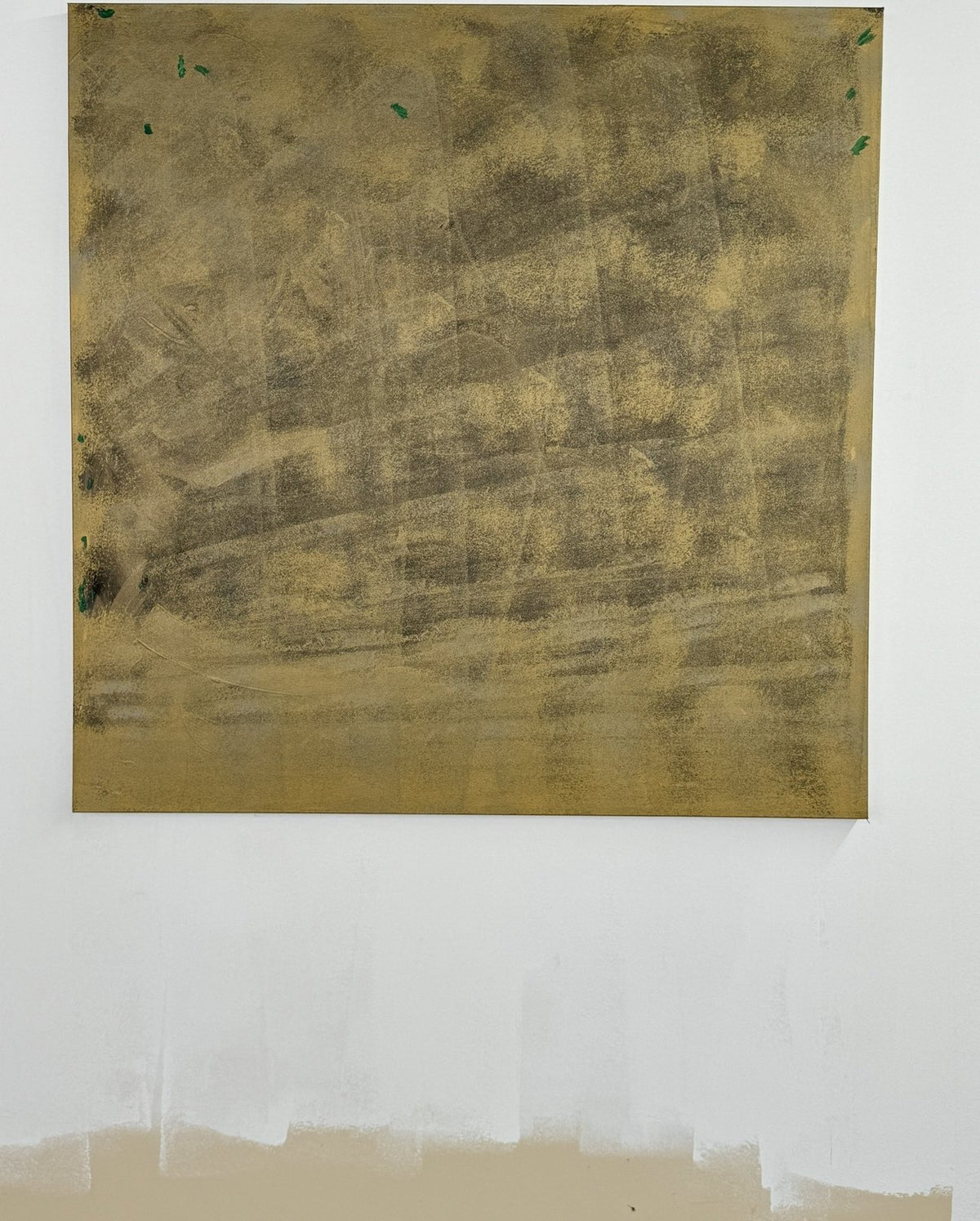 Gold, in the hanging room